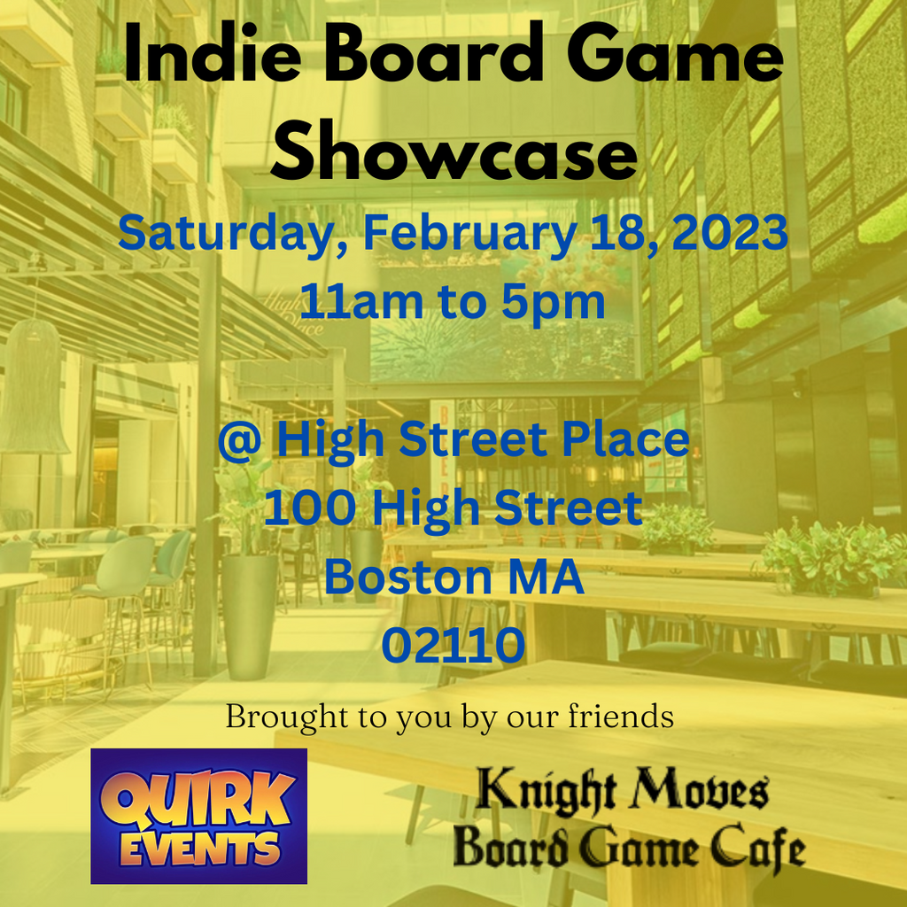Boston Indie Board Game Showcase