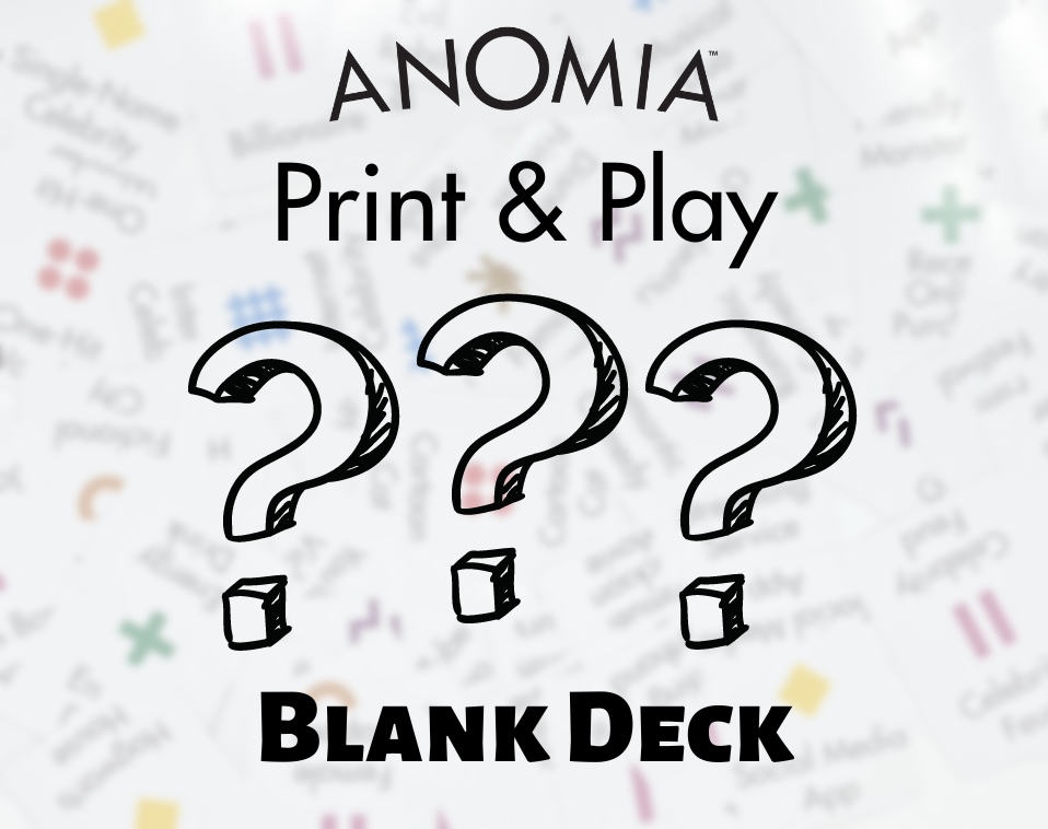 Anomia - Free Print & Play PDF