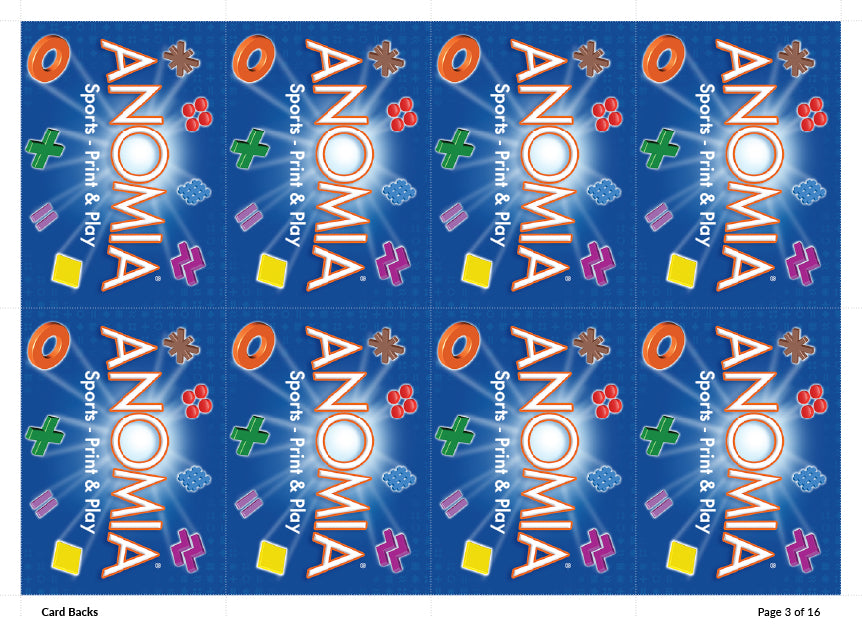 Anomia - Sports Print & Play PDF