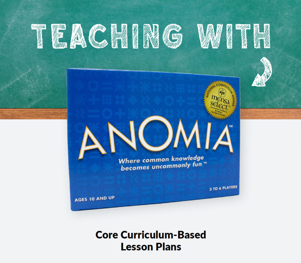 Teaching with Anomia - Free Lesson Plan