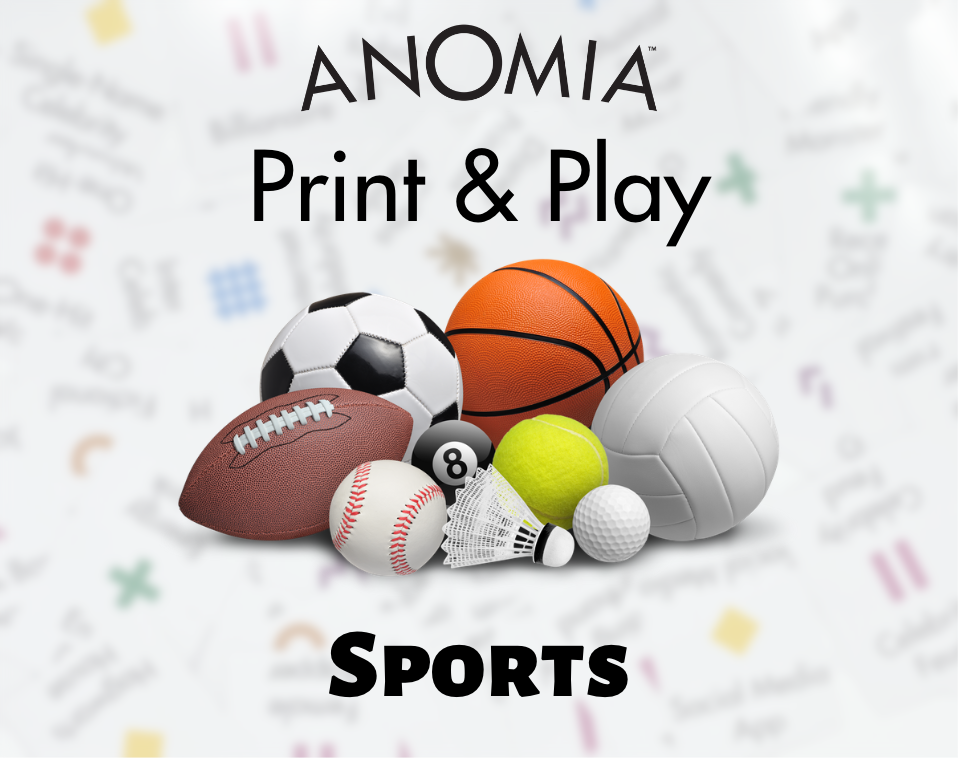 Anomia - Sports Print & Play PDF
